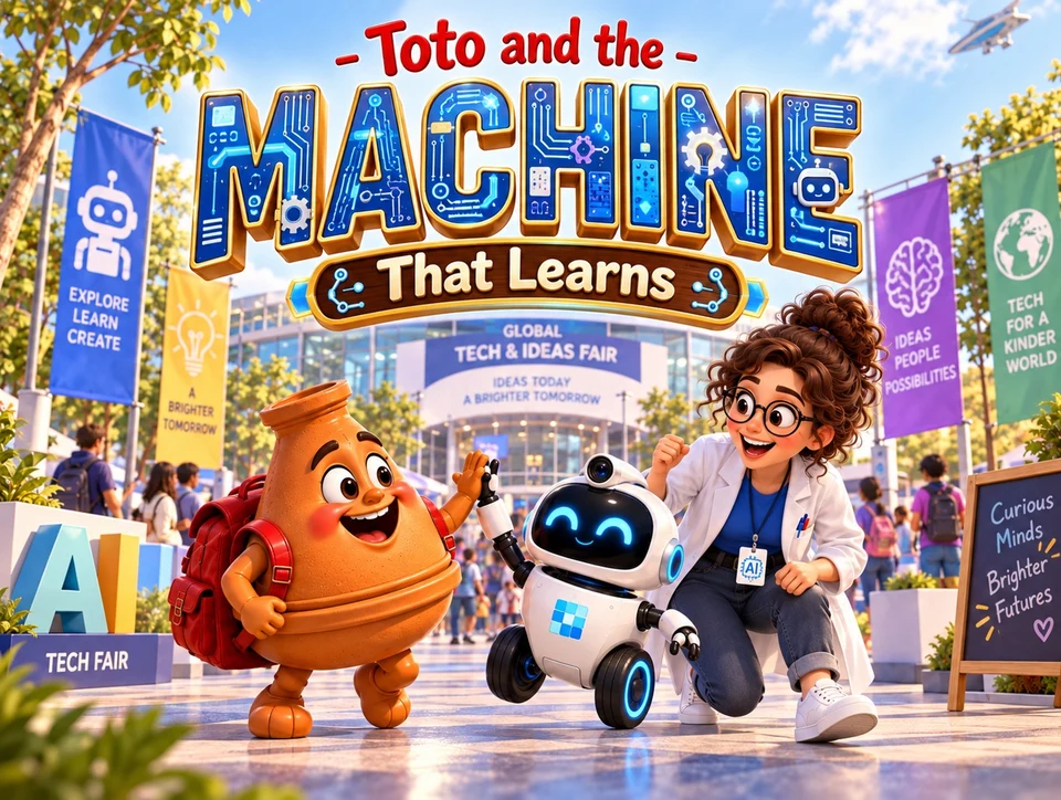 Toto and the Machine That Learns — book cover