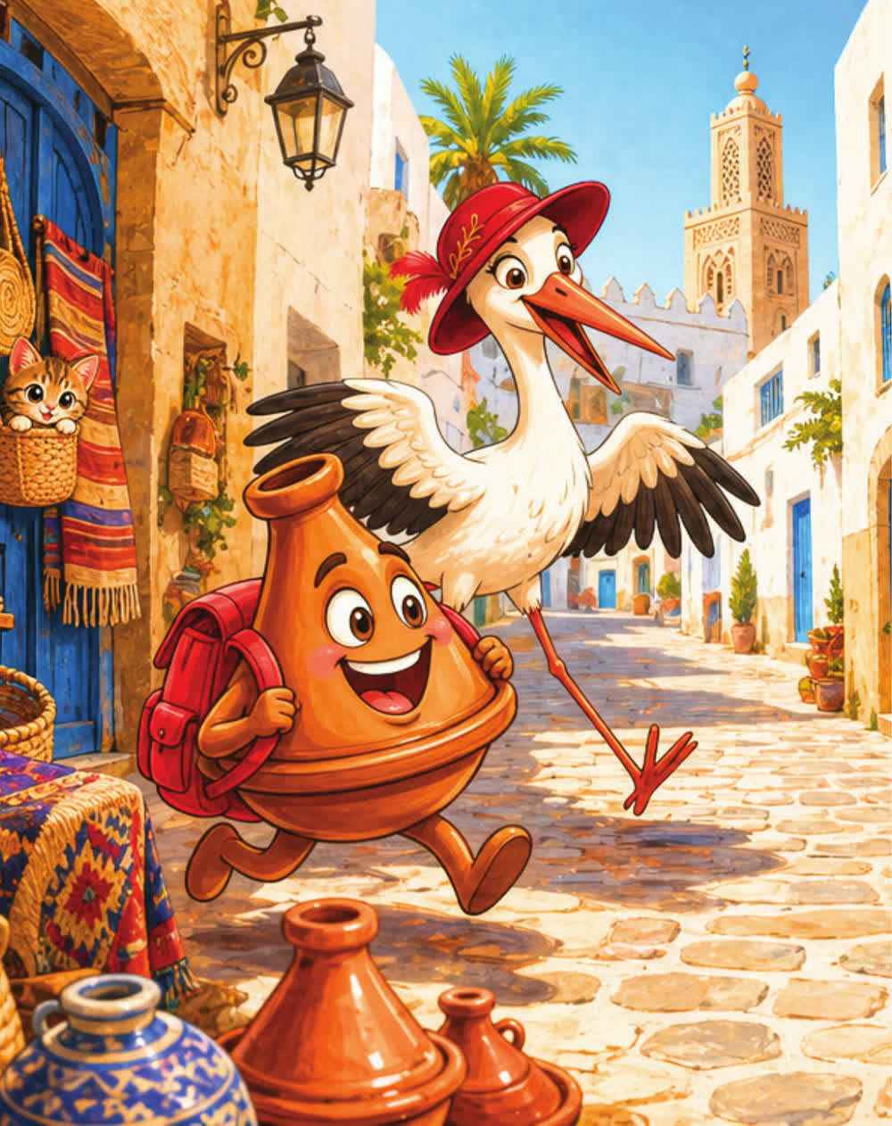 Toto and Kiki in the Medina