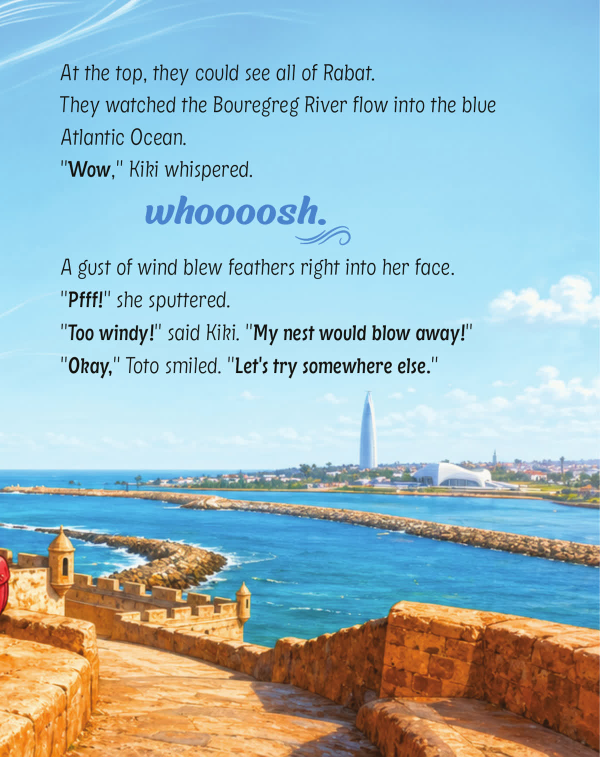 View of Rabat and the Bou Regreg river